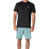 Best Vissla Twisted Eco Short Sleeve Sun Shirt Black