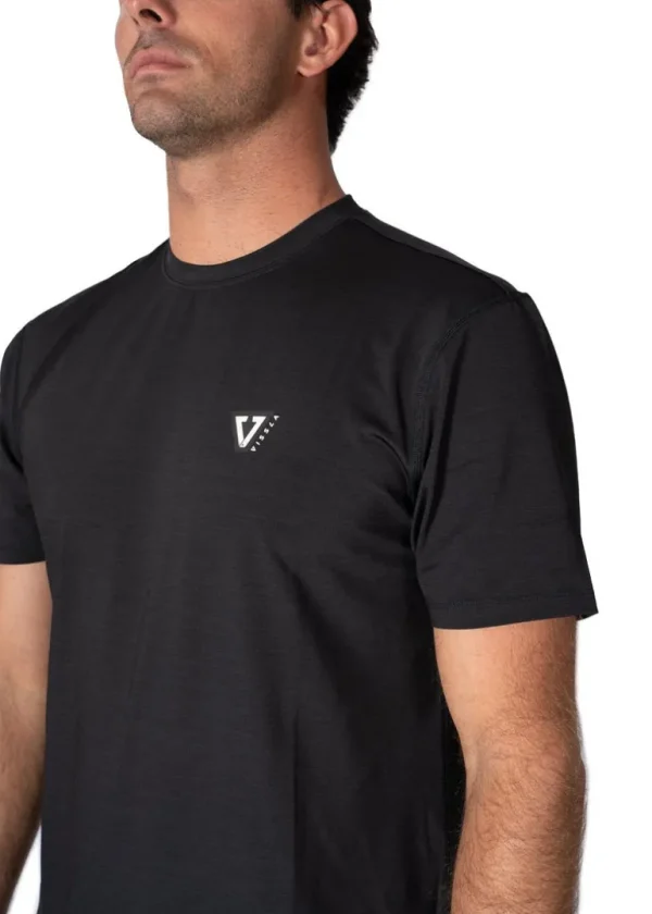 Best Vissla Twisted Eco Short Sleeve Sun Shirt Black