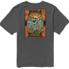 Hot Vissla Undead Shred Head Boys Tee Phantom