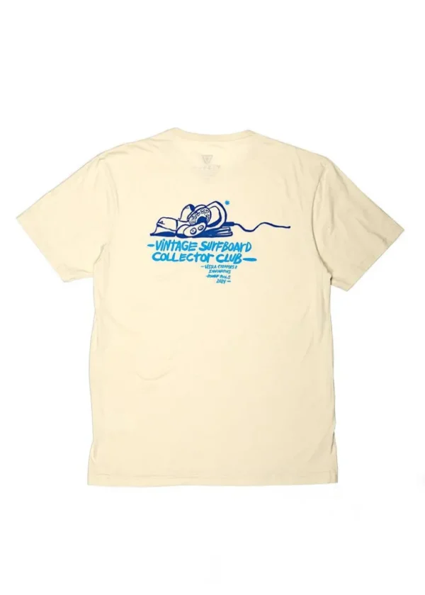 Cheap Vissla Vintage Surfboard Collector Tee Vintage White