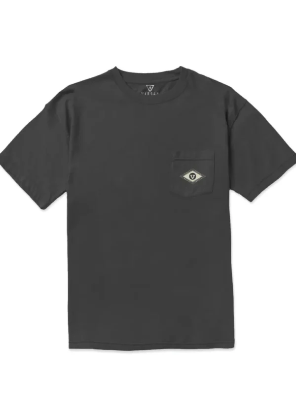 Online Vissla Wave Chasers Premium Organic Pocket Tee Phantom