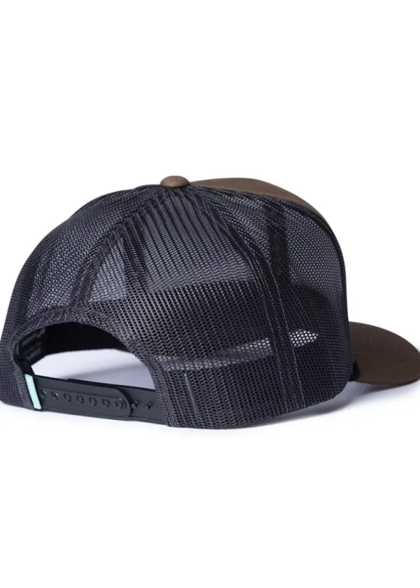 Online Vissla West Winds Eco Trucker Hat Dark Earth