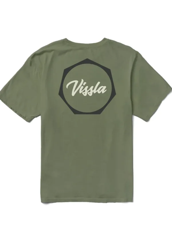 Discount Vissla Work Day Premium Organic Pocket Tee Surplus