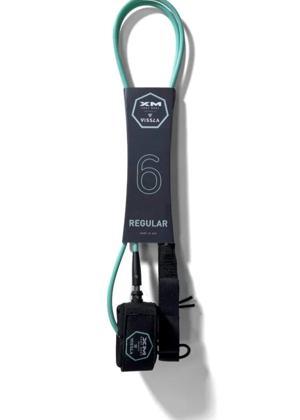 Fashion Vissla XM Leash -Reg 6ft Jade